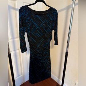 White House Black Market Sheath Dress Ruched